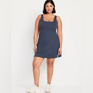 OLD NAVY - Grey Blue Powersoft Bodysuit Dress - Size XL